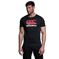 Get recognised in this Canterbury Large Logo Men's T Shirt, crafted with a round neck and short sleeves, with a large colour contrasting Canterbury branding logo across the chest for a signature style Stylised raglan sleeve for a comfortable fit Shor...