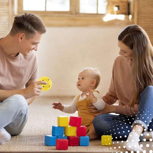 Image of Amazon Brand - Jam & Honey Diamond Balls Pack of 6 for Kids 12 Months+ | Best for Indoor & Outdoor Play | Lightning Baby Ball Glow in The Dark Toy | Assorted | General Recreation