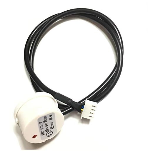 Taidacent Non Contact Liquid Level Sensor Contactless Water Tank Water Level Sensor for Tank Water Level Control with Low and High Level Output