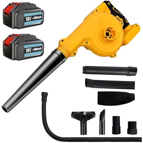 TEETOK Cordless Leaf Blower with Batteries Cover