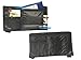 2-Pack Deluxe Auto Car Visor Organizer Item Holder Storage Multi-Pocket w/ Velcro Strap (Pack of 2, Black)