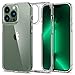 Spigen Ultra Hybrid Kompatibel mit iPhone 13 Pro Hülle [Air Cushion Technologie] Handyhülle dünn transparent hardcase silikon -Crystal Clear