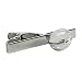 Football Nfl Sports Ball Tie Clip Silver Black Wedding Bar Clasp
