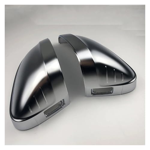 Coque de rétroviseur pour Audi B9 A4 S4 RS4 argent mat chromé avec assist