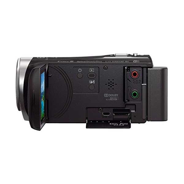 Sony HDR-CX450 Full HD Camcorder (26,8mm Weitwinkel Carl Zeiss Vario-Tessar Objektiv, 30x Zoom, EXMOR R CMOS-Sensor… – Bild 3