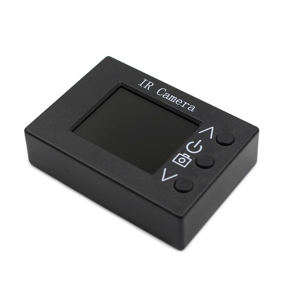 MLX90640 Cámara termográfica con pantalla LCD de 1.8 pulgadas, -40 a 300 para rango, frecuencia de actualización de 8 Hz, alimentación USB, reparación electrónica y diagnóstico