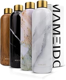 MAMEIDO Water Bottle Stainless Steel 750ml Desert Sage - BPA Free Insulated Metal Water Bottle, Leak-Proof Reusable Drinks Bottles for Adults 24h Cold/12h Hot