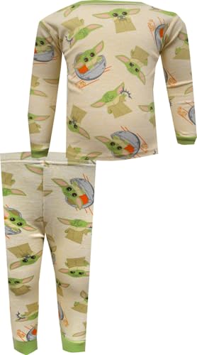 Boys Mandalorian Grogu 100% Cotton Toddler Pajama