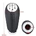 Viviance 5 Speed Gear Shift Pomo PU Cuero para Renault Laguna Megane...
