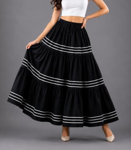 HARAYE black lace skirt – image 4