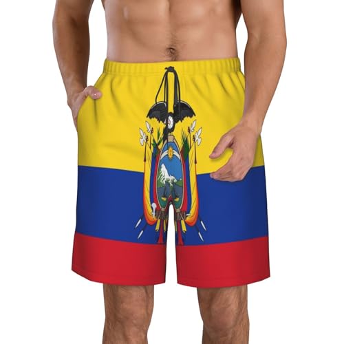 Men's Swimming Trunks Lightweight Breathable Beach Shorts Quick Dry Swim Shorts with Pockets2