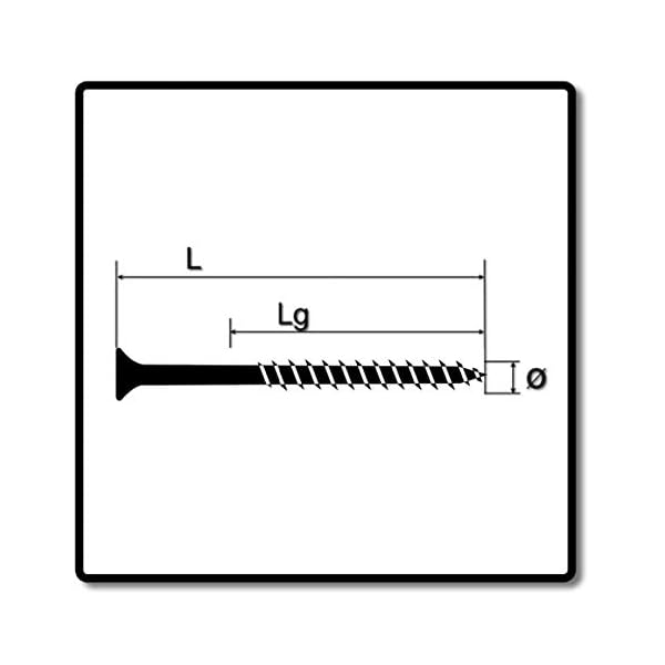 SPAX Fassadenschraube 4,5 x 70 mm Edelstahl A2 (0467000450703) 200 Stk Teilgewinde Mini Linsensenkkopf Torx T-STAR Plus… – Bild 4