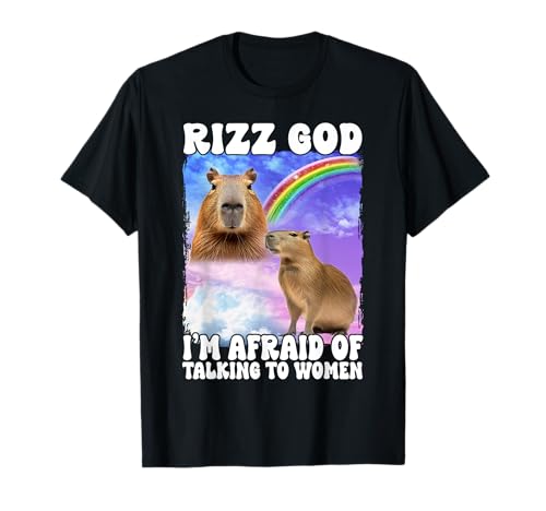 Rizz God I'm Afraid Of Talking To Women Camiseta