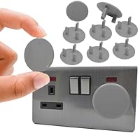 10 Pack Plug Socket Covers UK, Child Baby Plug Socket Covers for Sockets UK