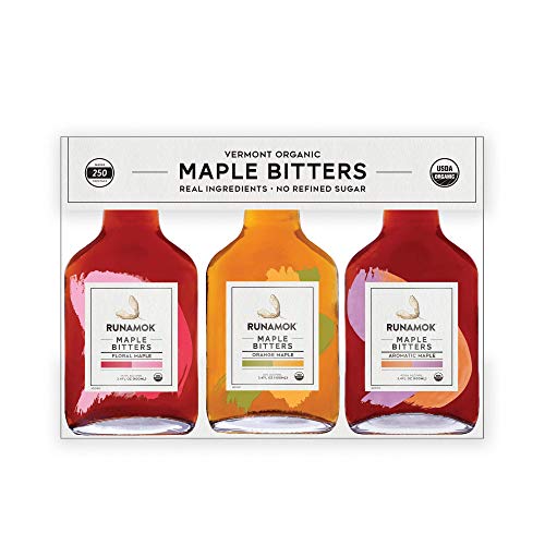 Runamok Organic Bitters Gift Set | Set of 3: Orange,