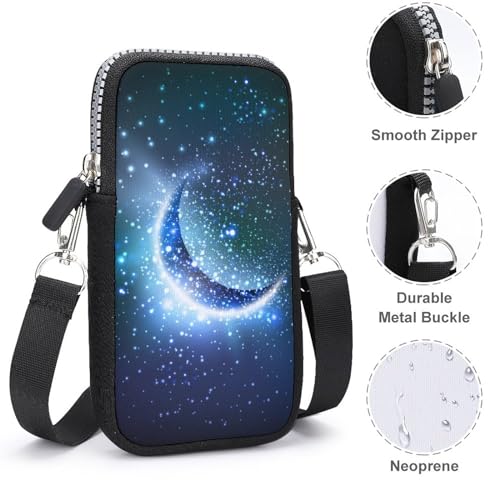 Pochette bandoulière téléphone Nébuleuse, une idée cadeau idéale - 4