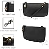 Joy-Susan-Womens-Mini-Crossbody-Wristlet-Clutch Joy Susan Women's Mini Crossbody: Wristlet Clutch - Black