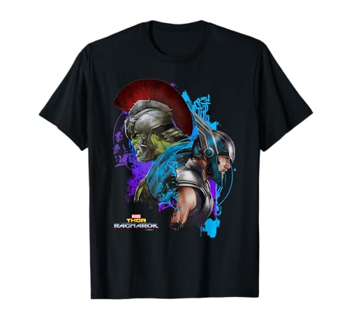 Marvel Thor Ragnarok Hulk Side Profile Game Faces T-Shirt T-Shirt