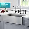 KRAUS Urbix 100% Lead-Free Kitchen Water Filter Faucet in Matte Black, FF-101MB #1