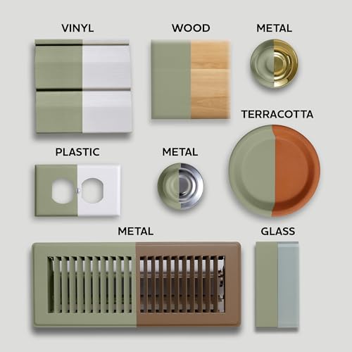Image of Glidden Master Finish 12 oz. Satin Green Sage Interior /Exterior All Surface Spray Paint and Primer