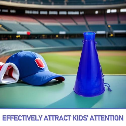 image for KOMBIUDA 4pcs Cheering Horn Plastic Mini Megaphone Cheerleader Shoutin