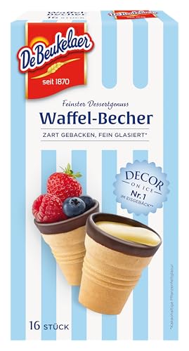 DeBeukelaer Decor On Ice Waffelbecher 12er Pack (12 x 60 g)