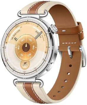 HUAWEI Watch GT 6 Smartwatch, GPS, AMOLED-Touchscreen, Bis zu 14 Tage Akku, 100+ Sportmodi, Kompatibel mit Android™ & iOS, Gesundheitsmonitoring, emotionales Wellbeing, Braun, 41mm