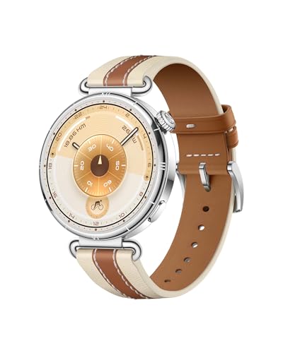 HUAWEI WATCH GT 6 GPS 41mm Smartwatch, Display AMOLED, Fino a 14 giorni, Ciclismo, Oltre 100 Modalità Sportive, iOS e Android, Funzione NFC, Monitoraggio della Salute a Lungo Termine, Marrone