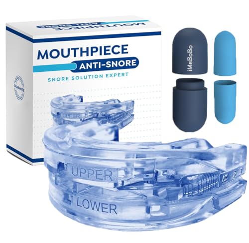 Anti Snoring Devices: Anti Snoring Aids for Men Women Comes with Earplugs- Sleep Apnea Devices, Anti Snoring, Snore Stopper, Anti Snore Mouth Guard, Snoring Mouthpiece, Mandibular Advancement Device