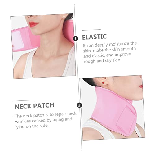 DOITOOL 5 Unidades membrana cervical máscaras de pescoço para rugas patch de decote hidratante elást