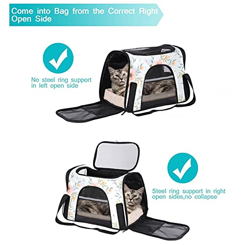 Bolsa grande para perro y gato aprobada por aerolíneas: transportador de mascotas de moda 5