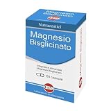 KOS Laboratorio Dietetico Erboristico Magnesio Bisglicinato, Capsule Vegetali, 60 Capsule, Sostiene Muscoli e Sistema Nervoso, Riduce Stanchezza e Affaticamento