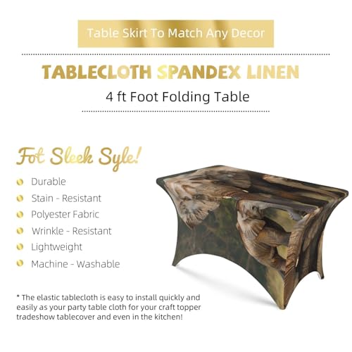 Nappe lavable éléphant extensible de 1,2 m avec contour élastique renforcé - 4