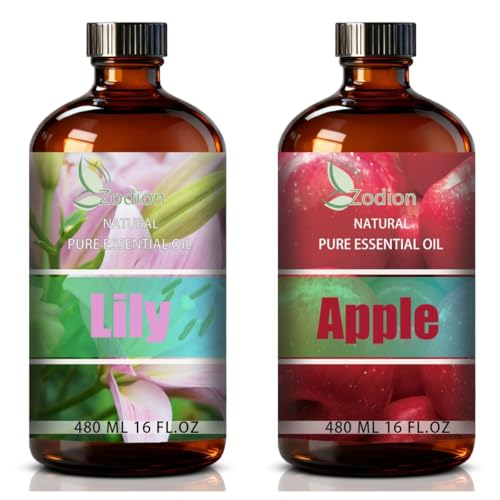Aceite Esencial de Manzana y Lirio 16 Fl Oz para Difusor