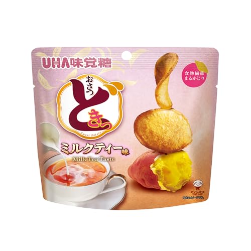 今夜のおやつ！UHA味覚糖『おさつどきっ ミルクティー味』を食べたみた