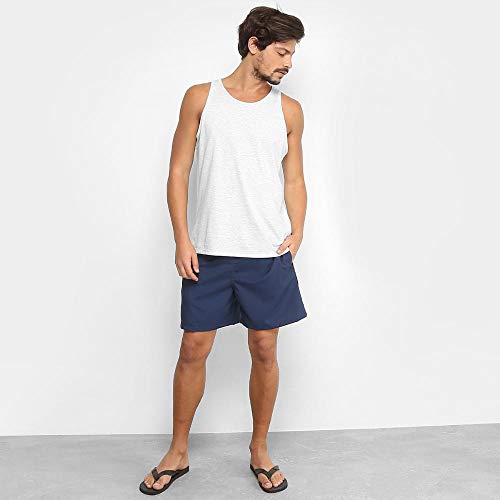 Shorts de praia Mash LISO C/BORDADO MASH Masculino Azul Marinho M