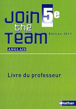 Paperback Anglais 5e Join the Team : Livre du professeur [French] Book