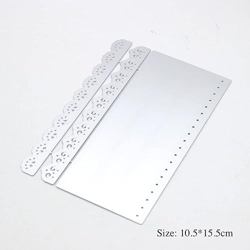 Miniatura 3 de ZFPARTY Plantillas de corte de metal con rosetas elegantes para manualidades álbumes de recortes tarjetas de papel