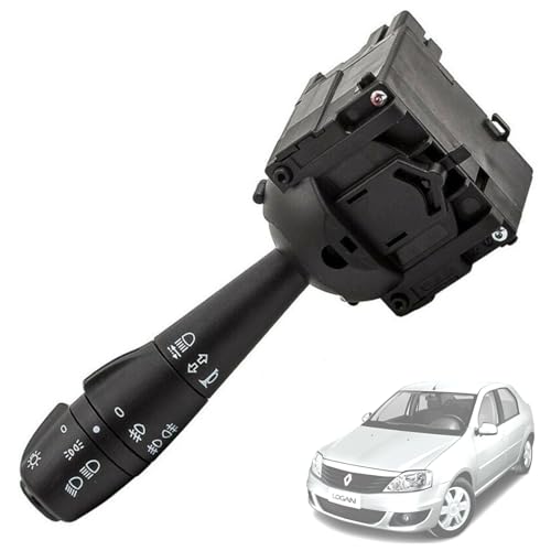 Commodo NEUF Clio 4 Twingo 3 Captur Logan Sandero Trafic Bouton Phare Clignotant Gauche Contacteur - 8201167981 255405005R - Équipement Auto