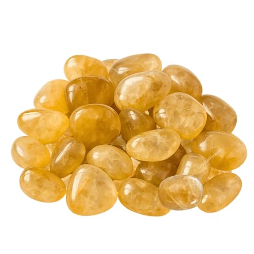 Image of Certified Citrine Healing Tumbled Stone