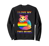 Photo Gallery amo il mio due mamme carino lgbt gay lesbiche kawaii ragazze bambini felpa Photo Gallery amo il mio due mamme carino lgbt gay lesbiche kawaii ragazze bambini felpa
