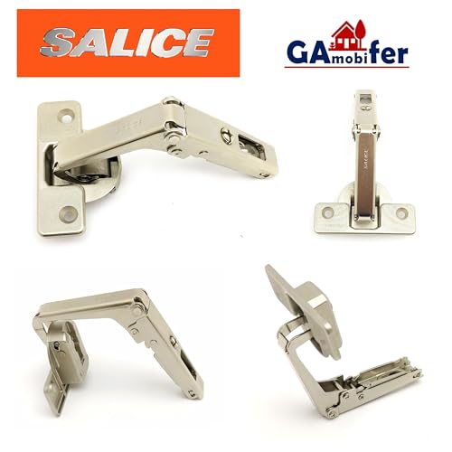 Charnière SALICE meuble d'angle double col C2AYA99 articulation fluide - 3