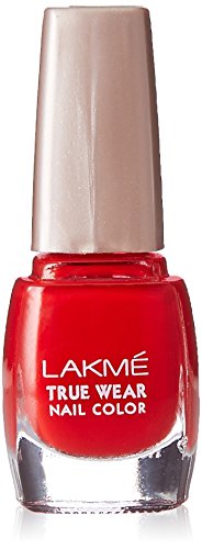 Image of Lakme True Wear Nail Color, Red 501, 9ml