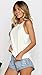 LouKeith Womens Tops Sleeveless Halter Racerback Summer Casual Shirts Basic Tee Shirts Cami Tank Tops Beach Blouses Cream S