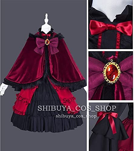 【K】櫛名アンナ　ゴスロリドレス　Sサイズ　コスプレ衣装　E-9889★ K】櫛名アンナ ゴスロリドレス Sサイズ コスプレ衣装 E-9889