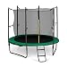 Klarfit Rocketstart 250 Cama elástica trampolin con Red de Seguridad (Superficie Base...