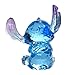 Enesco Facets Disney Lilo and Stitch Figurine, 3.5 Inch, Blue