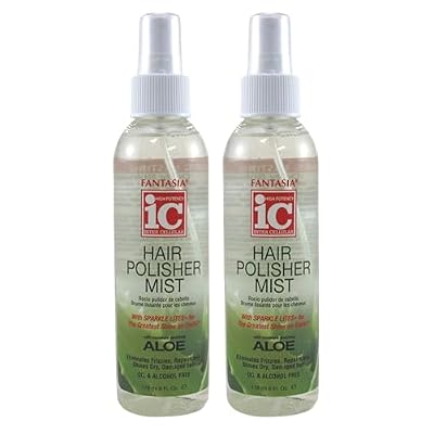 Fantasia Ic Hair Polisher Mist 6 Ounce Pump (177ml) (2 Pack)