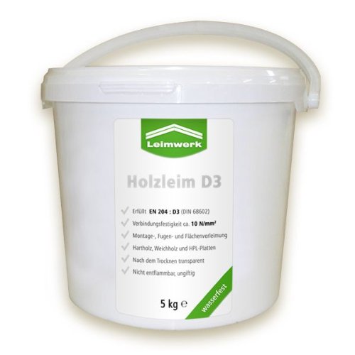 Preisvergleich Produktbild Leimwerk Holzleim wasserfest D3 5kg Eimer