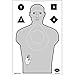 San Jose (CA) PD Cardboard Qualification Target (25 Pack)